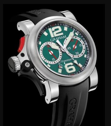 Replica Graham Watch 2TRAS.G01A.K43B Chronofighter R.A.C Trigger Olive Rush